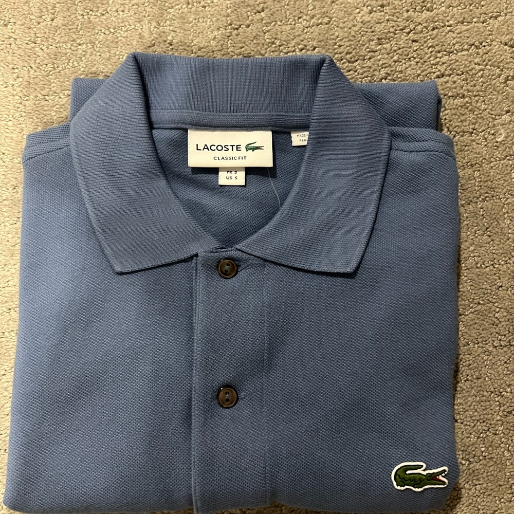 Lacoste Classic blue Polo Shirt